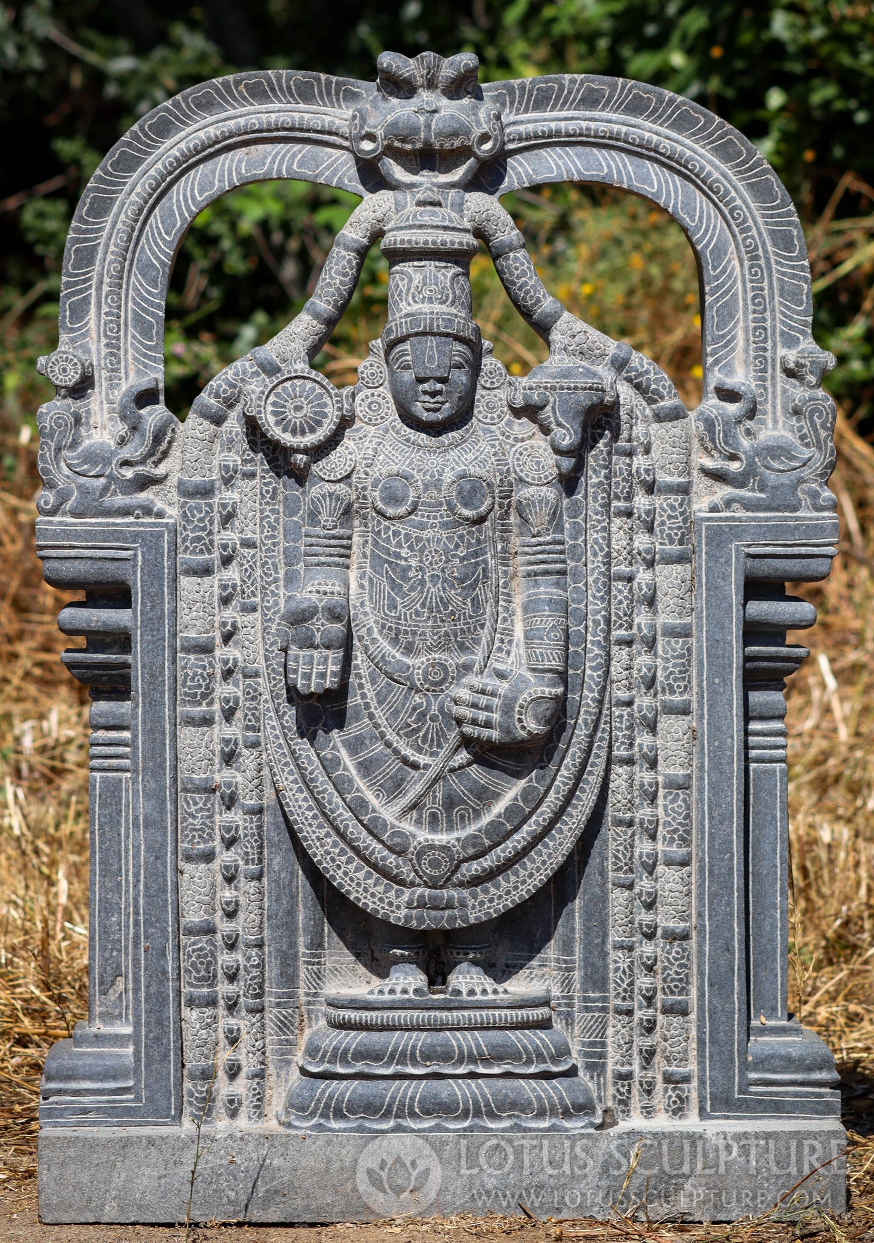 Lord Venkateswara, Balaji Murti Presiding Deity of Tirumala Venkateswara Temple 36.5"