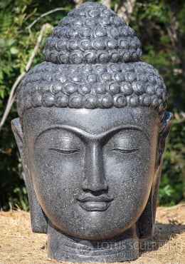 SOLD Stone Resting Garden Buddha Statue 32