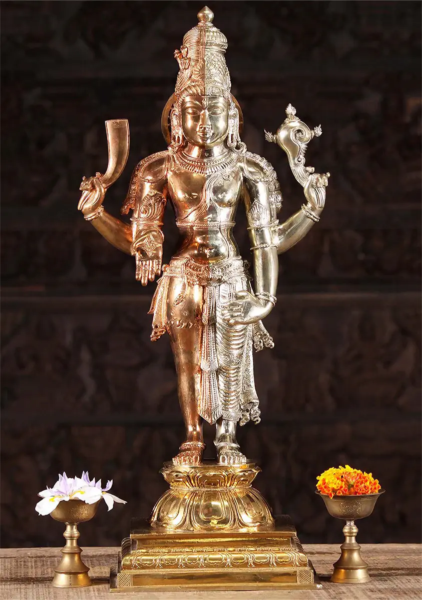 Masterpiece Triple Metal Harihara Statue