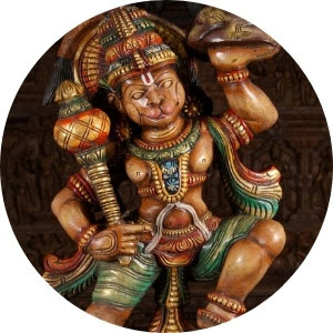 HINDU GOD HANUMAN THE MONKEY GOD