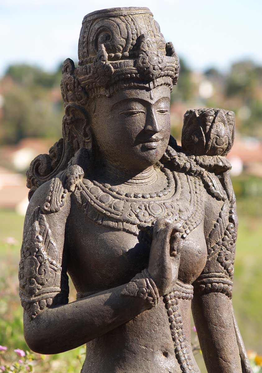 Stone Devi Tara Sculpture 35"