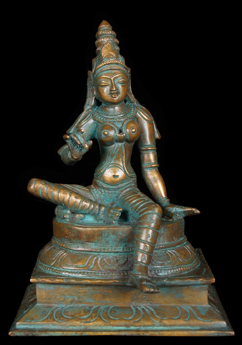 Bronze Bogashakti Bronze Statue 6.5"