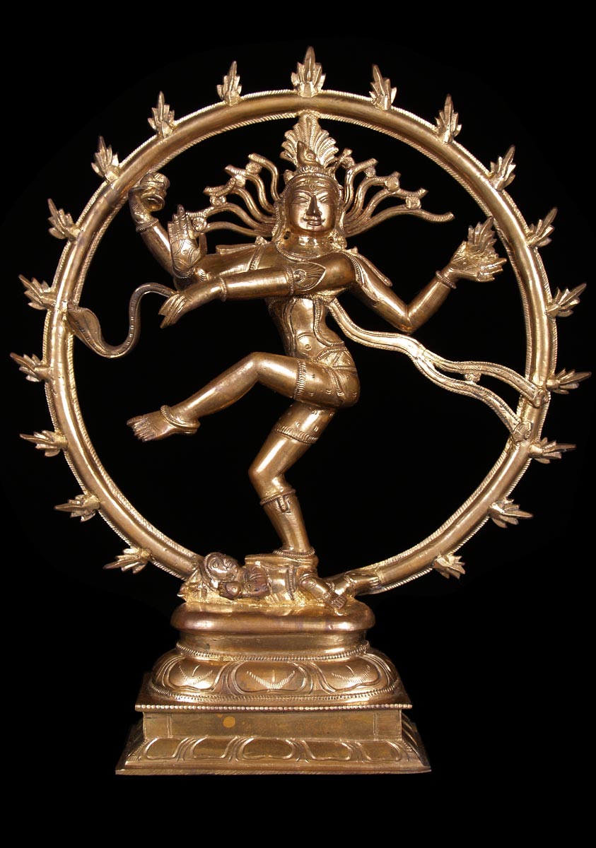 Bronze Nataraja Statue 13"