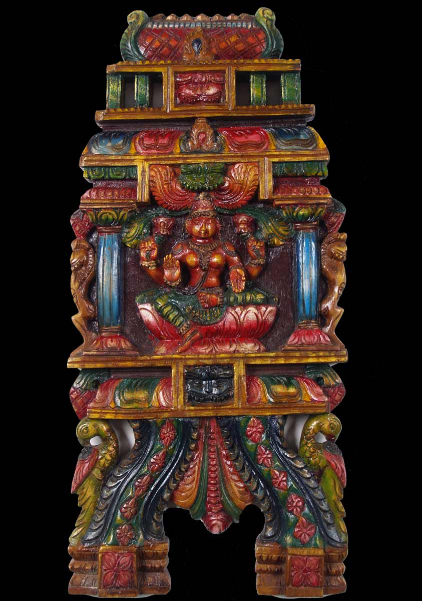 Colored Lakshmi Kavadi Statue 24"