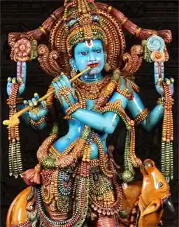 Hindu God Krishna, Divine Cow Herder