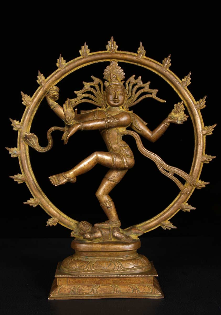 Bronze Nataraja Statue 13"