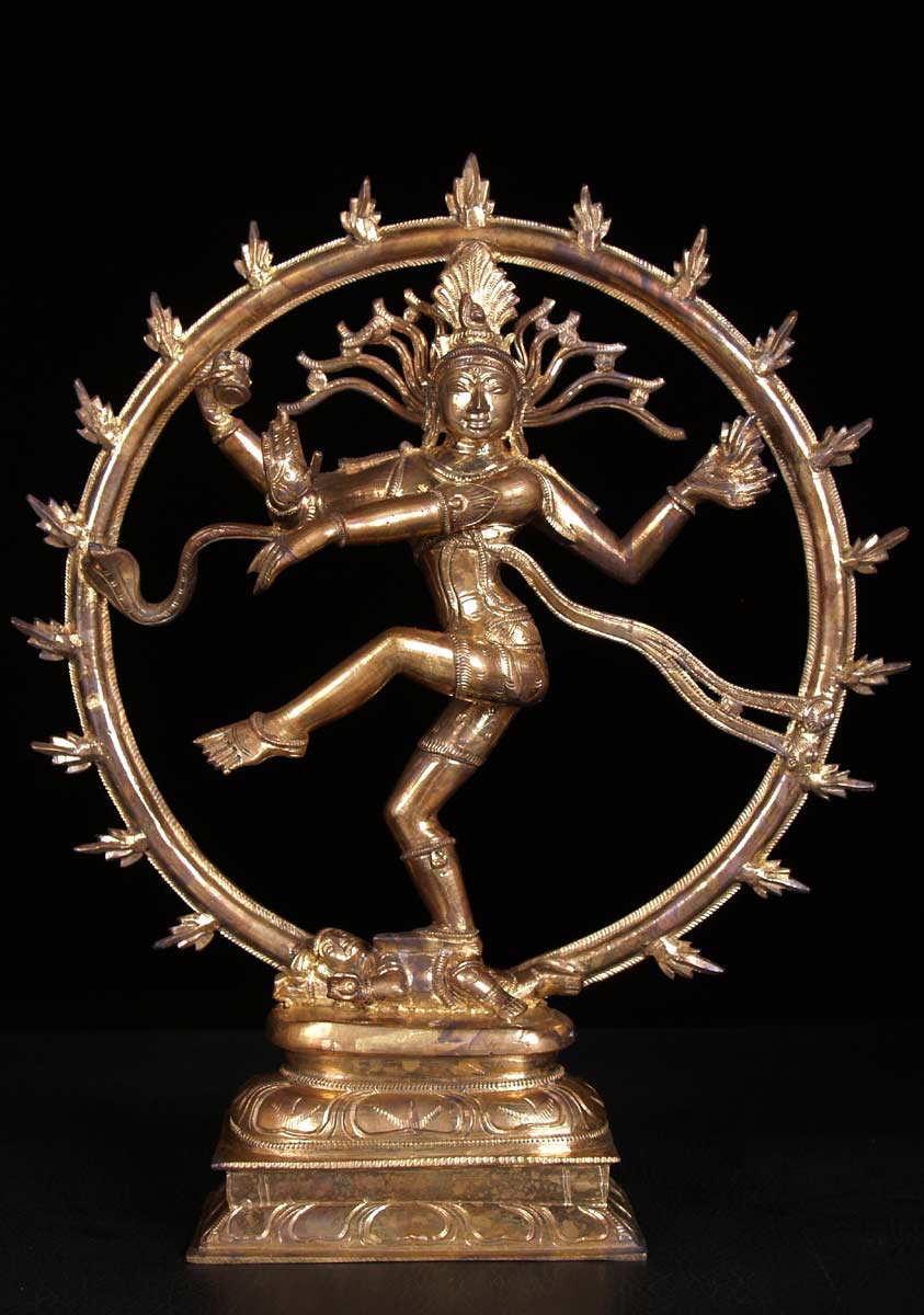 Bronze Small Nataraja Statue 10"