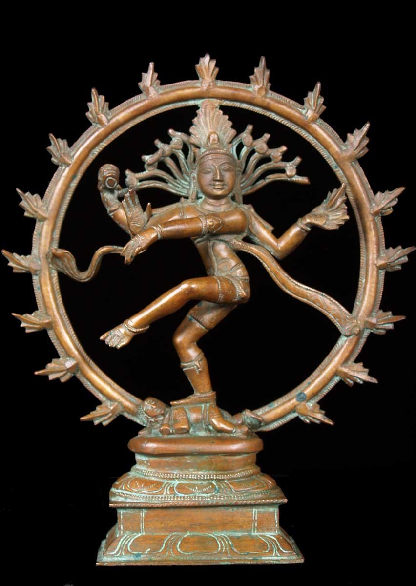 Small Dancing Shiva as Nataraja Statue 10"