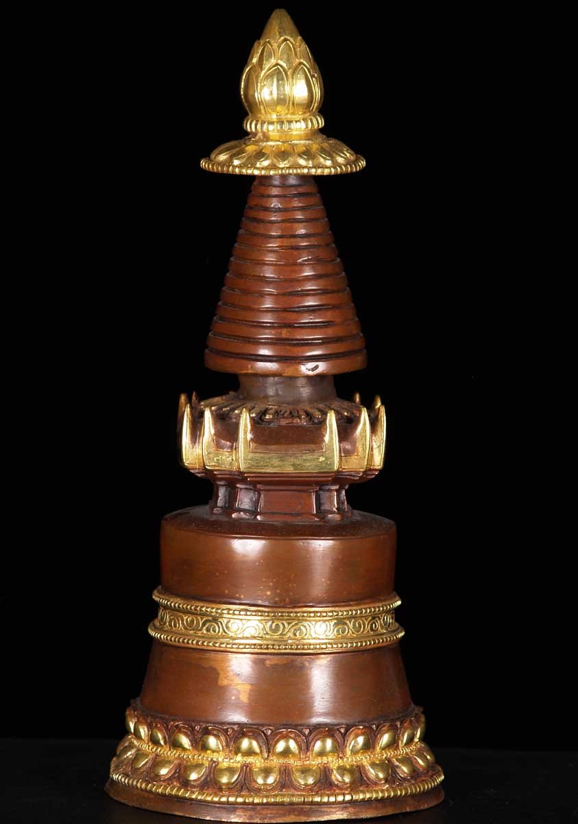 Small Buddhist Stupa 4"