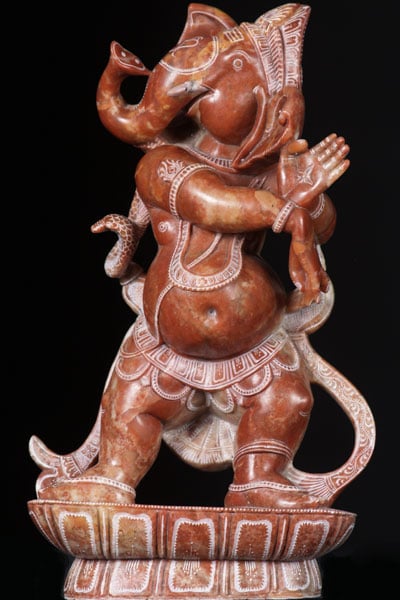 Ganesh in the Abhaya Mudra Hand Position 14"