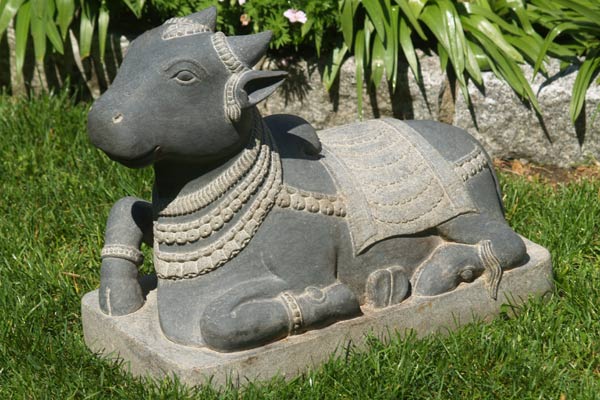 Statue of Shiva's Vehicle Nandi 19"