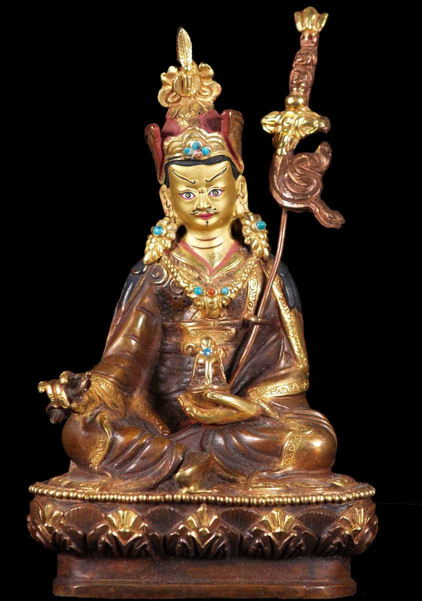 Small Padmasambhava Statue 6"