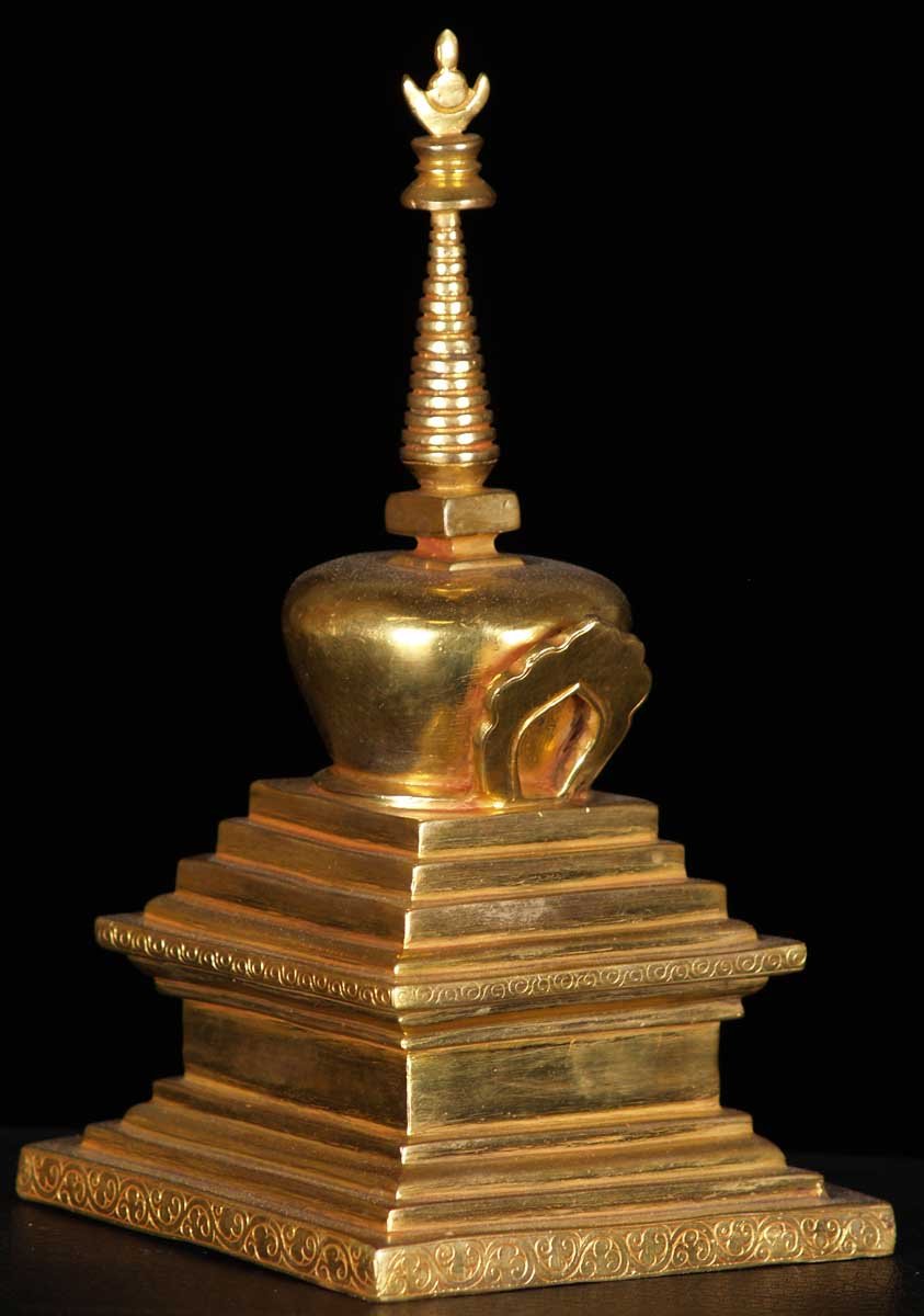 Golden Stupa 7.5"