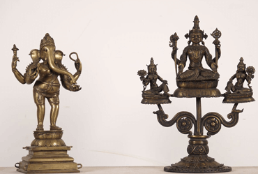 Rare Bangladesh Bronze statues for sale