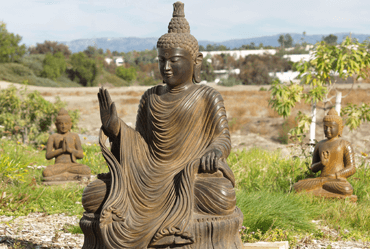 Stone and Garden Buddha and Hindu statues for sale